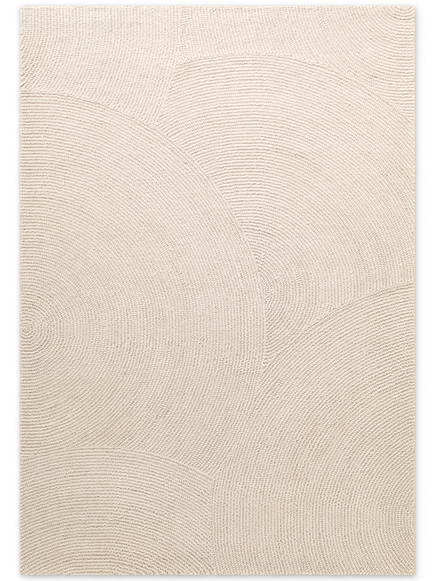 Hanse Home, AKCIA: 160x230 cm Kusový koberec Calmio 106220 Natural White, biela, obývacia izba