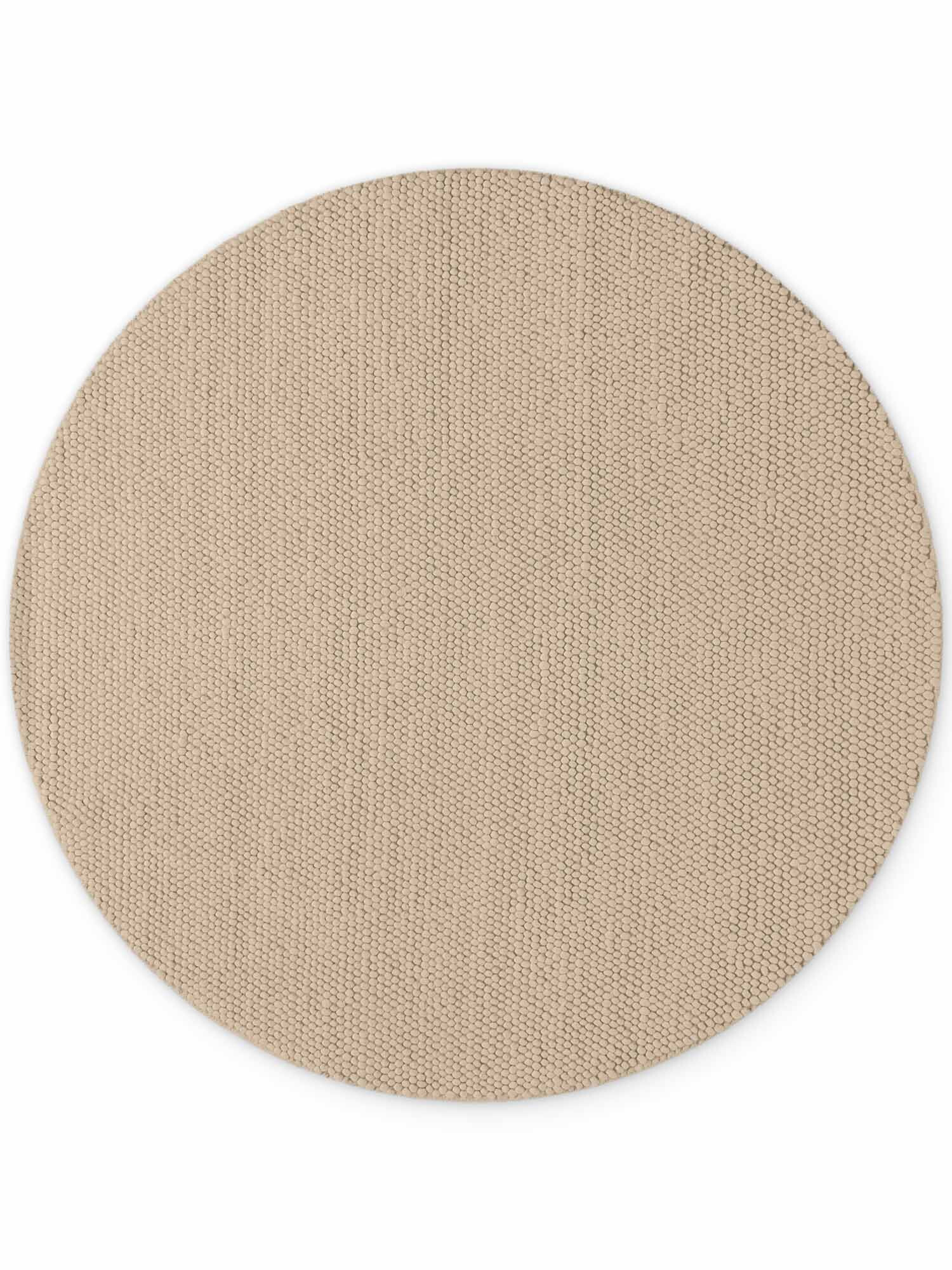 Ted Baker, Kusový koberec Ted Baker Richmond 106366 Light Beige kruh, 200x200, béžová, detská izba