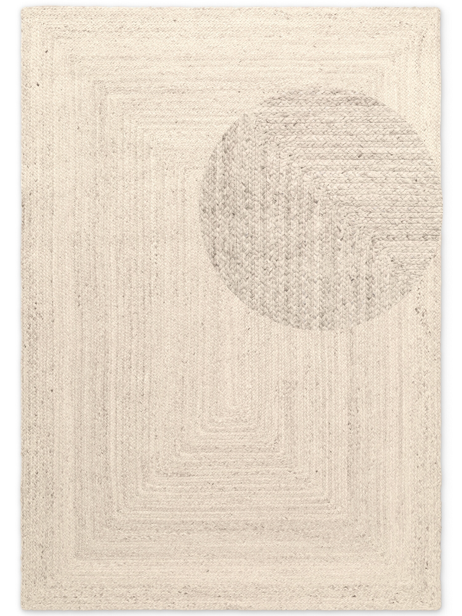 Hanse Home, Kusový koberec Juno 106323 White, 80x150, biela, chodba / predsieň