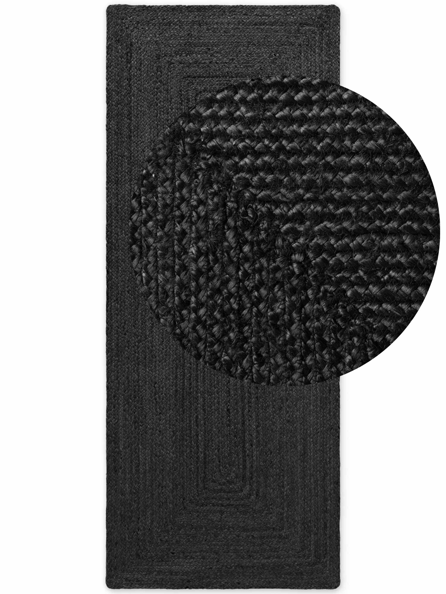 Hanse Home, Behoun Juno 106324 Black, 80x200, čierna, chodba / predsieň