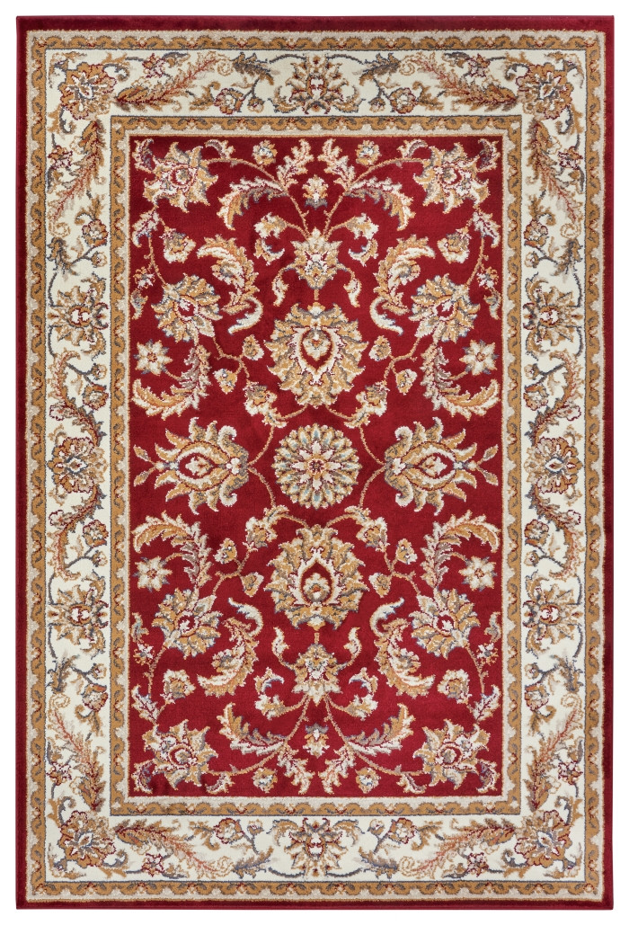 Hanse Home, AKCIA: 140x200 cm Kusový koberec Luxor 105642 Reni Red Cream, červená, obývacia izba
