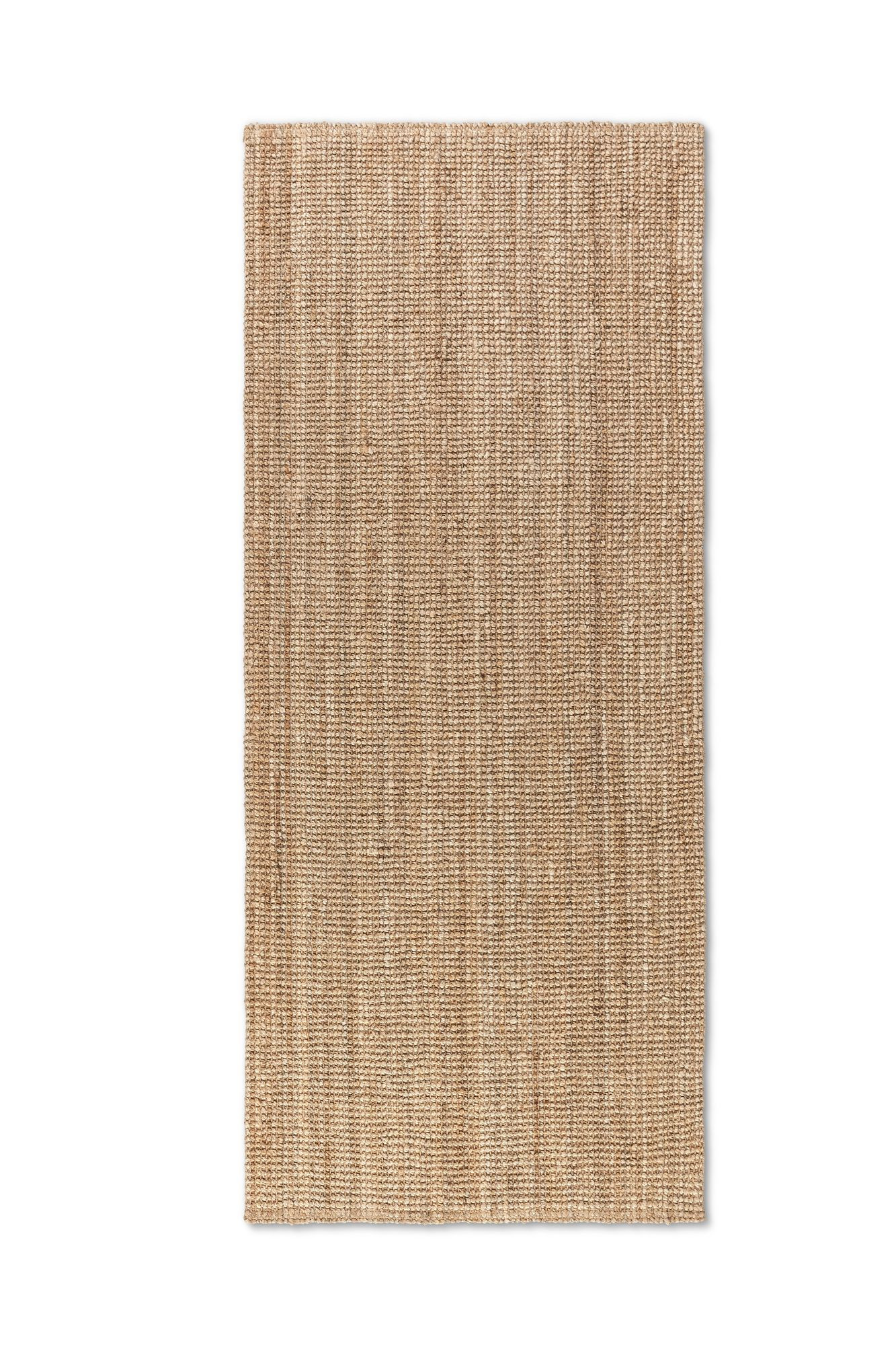 Hanse Home, DOPREDAJ: 80x200 cm Behúň Bouclé Jute 105974 Natural Golden, 80x200, béžová, chodba / predsieň