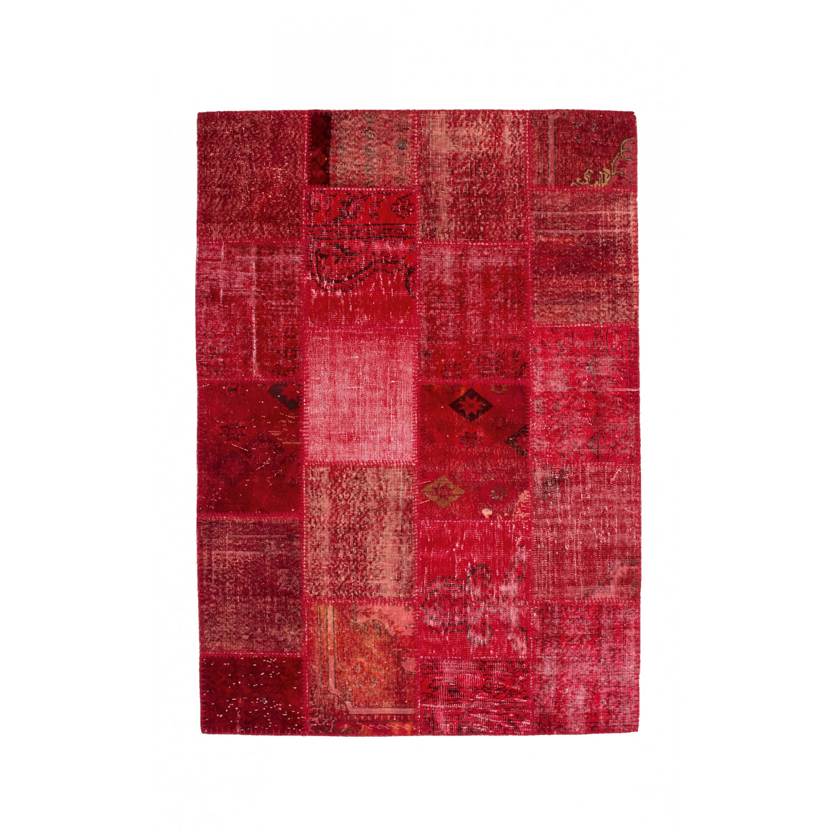 Ručne tkaný kusový koberec SPIRIT 550 RED