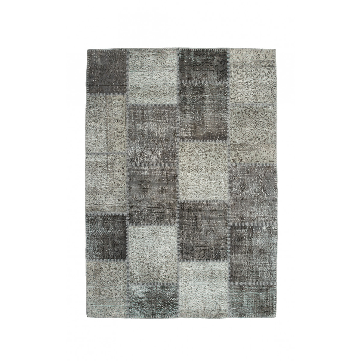Ručne tkaný kusový koberec SPIRIT 550 SILVER