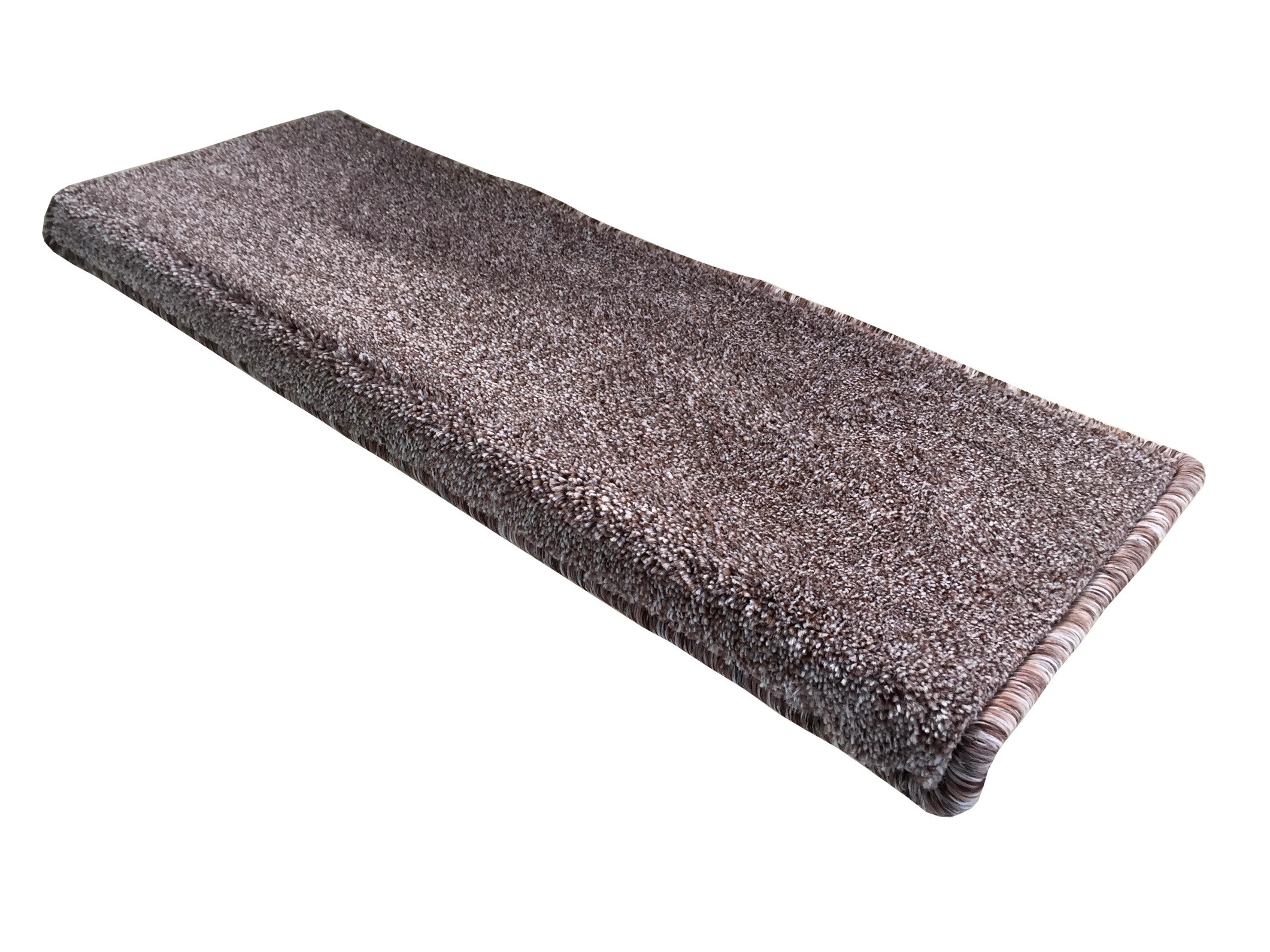 Vopi Nášľapy na schody Apollo Soft béžový obdĺžnik - 24x65 obdĺžnik (rozmer vrátane ohybu)