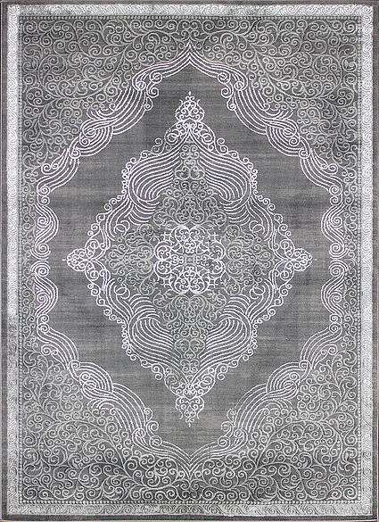 Berfin Dywany, Kusový koberec Elite 3935 Grey, 80x150, šedá, kancelária