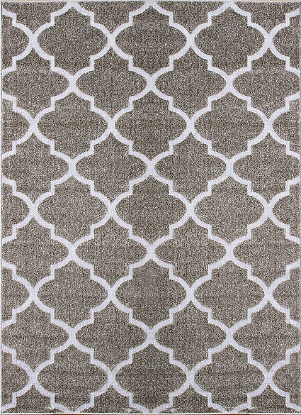 Berfin Dywany, Kusový koberec Lagos 1052 Beige (Brown, Bronz), 160x220, hnedá, chodba / predsieň