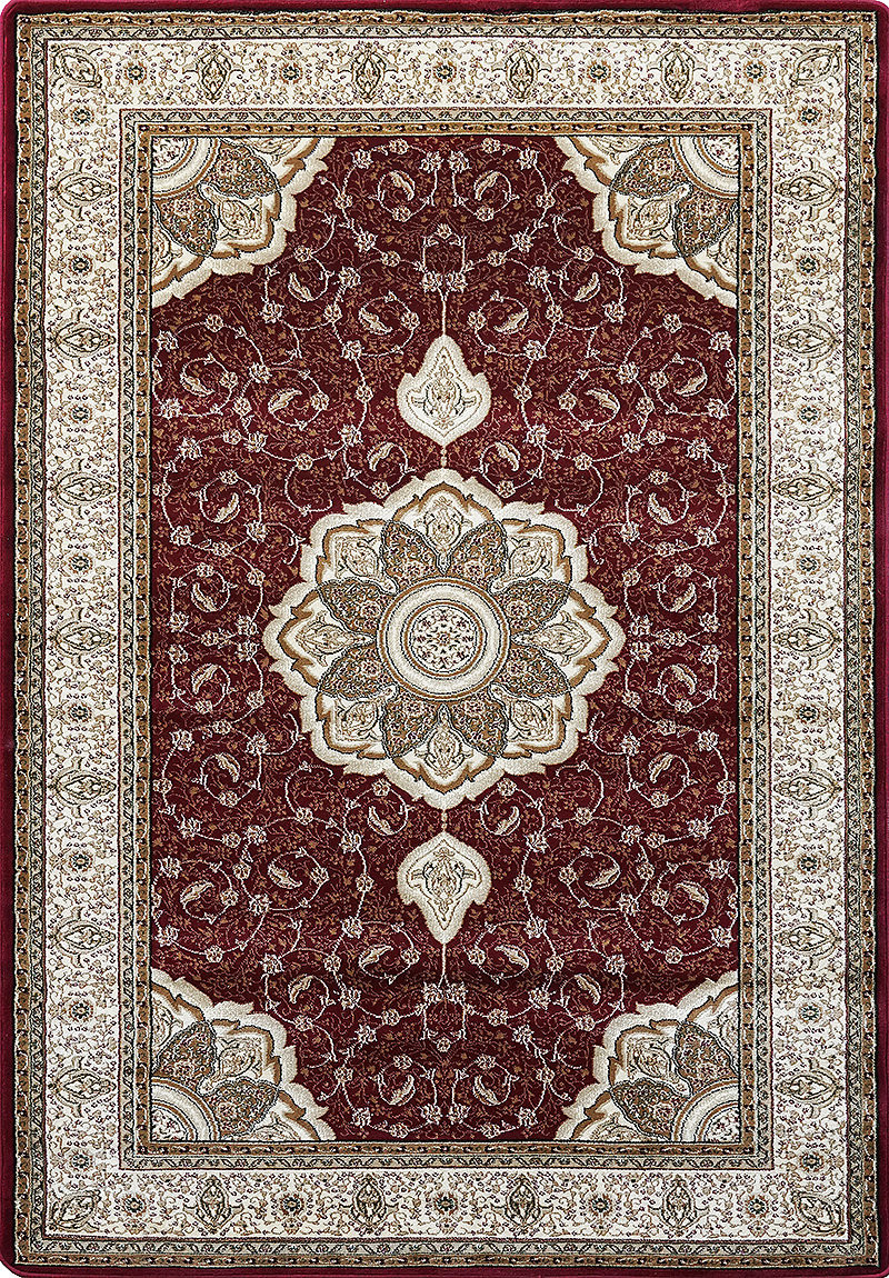 Berfin Dywany, Kusový koberec Anatolia 5328 B (Red), 100x200, červená, kancelária