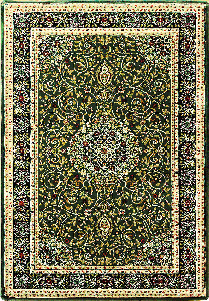 Berfin Dywany, Kusový koberec Anatolia 5858 Y (Green), 70x100, zelená, kancelária