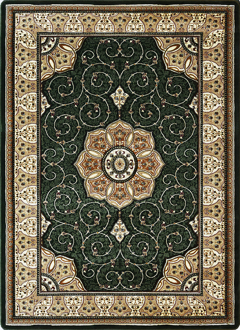Berfin Dywany, Kusový koberec Adora 5792 Y (Green), 120x180, zelená, obývacia izba