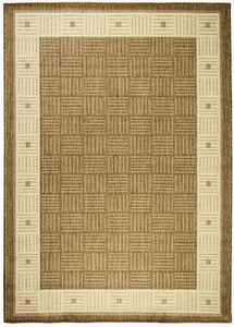 Oriental Weavers, Kusový koberec Sisalo / DAWN 879 / J84 / N – na von aj na doma, 67x120, béžová, chodba / predsieň