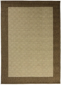 Oriental Weavers, Kusový koberec SISALO/DAWN 3682/J84D – na von aj na doma, 66x120, béžová, hnedá, chodba / predsieň