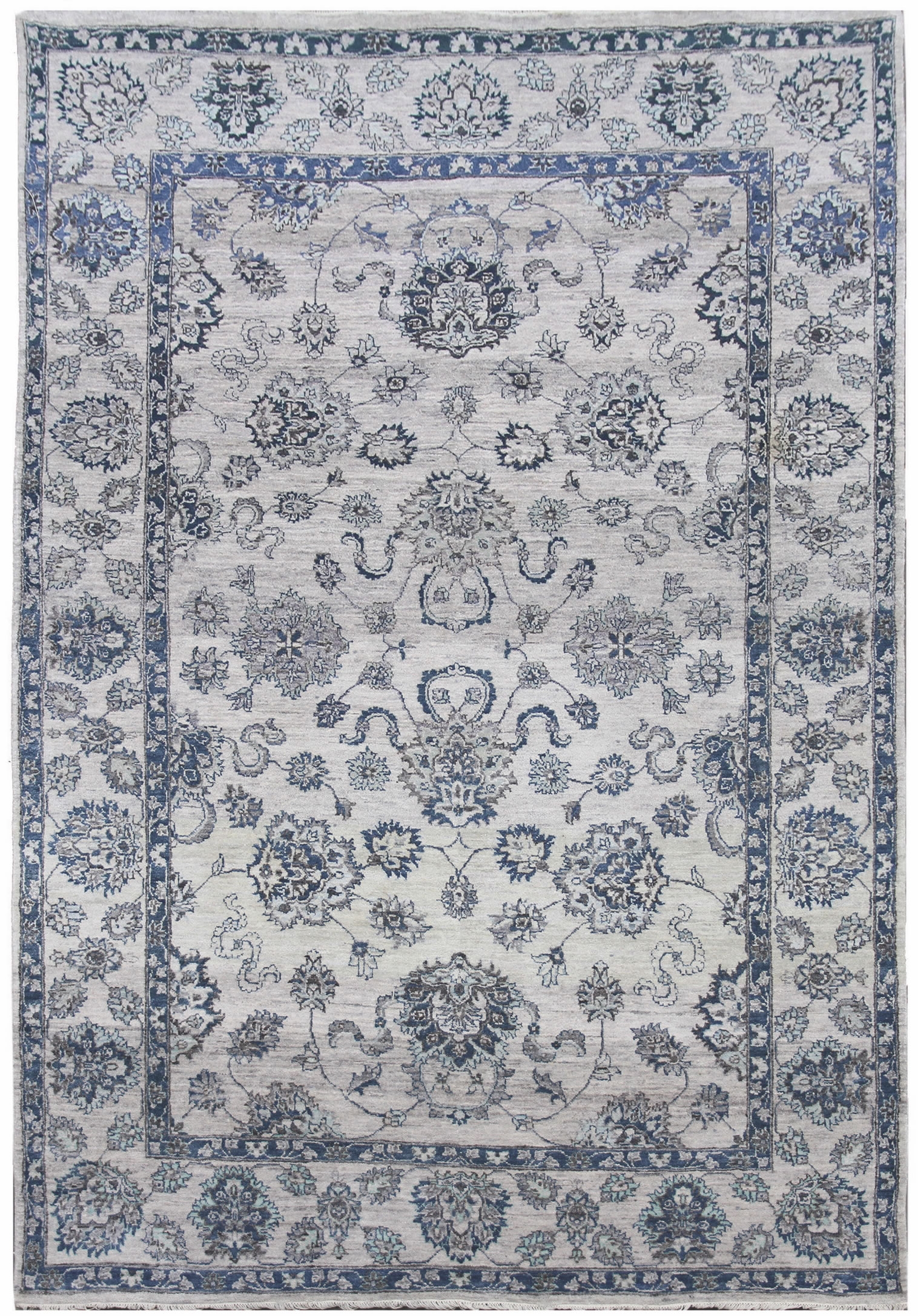 Ručne viazaný kusový koberec Diamond DC-98 JN Silver / silver - 245x305 cm Diamond Carpets koberce 