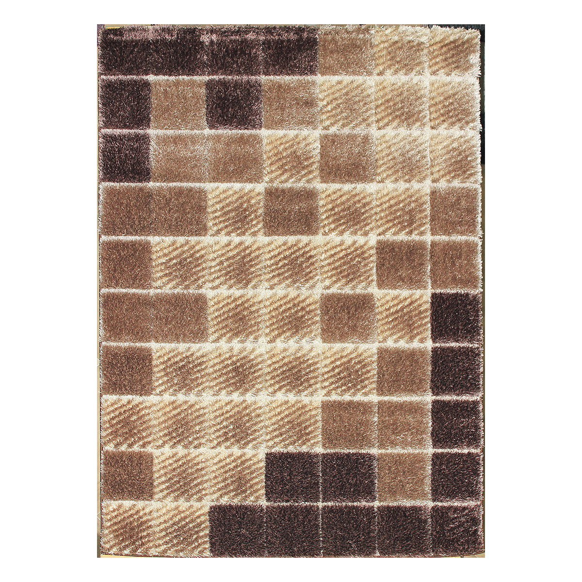 Kusový koberec Seher 3D 2615 Brown Beige