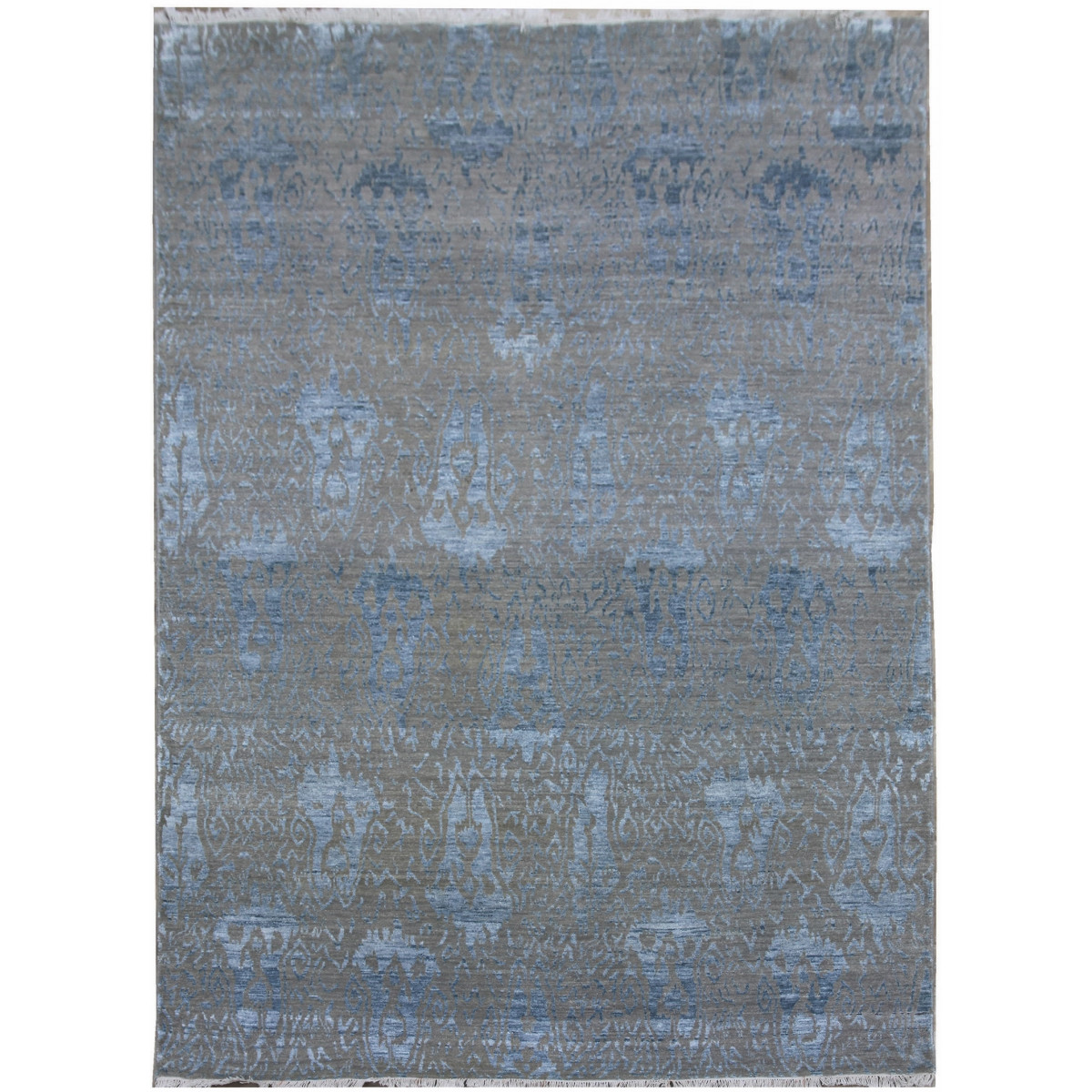 Ručne viazaný kusový koberec Diamond DC-EKT 10 Silver / blue