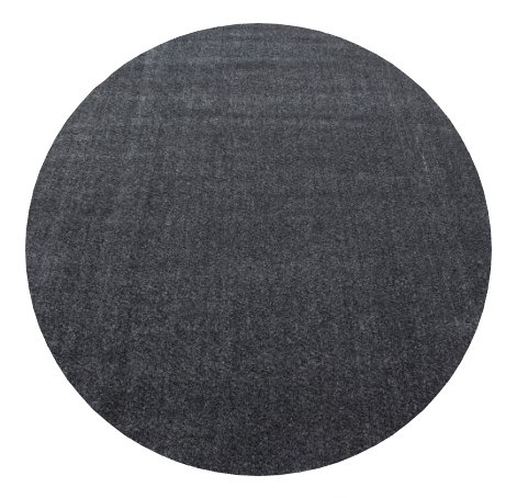 Ayyildiz, Kusový koberec Ata 7000 grey kruh, 120x120 (priemer) kruh, šedá, obývacia izba