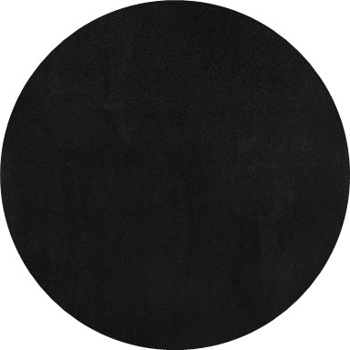 Hanse Home, Kusový koberec Fancy 103004 Schwarz - čierný kruh, 133x133 (priemer) kruh, čierna, detská izba