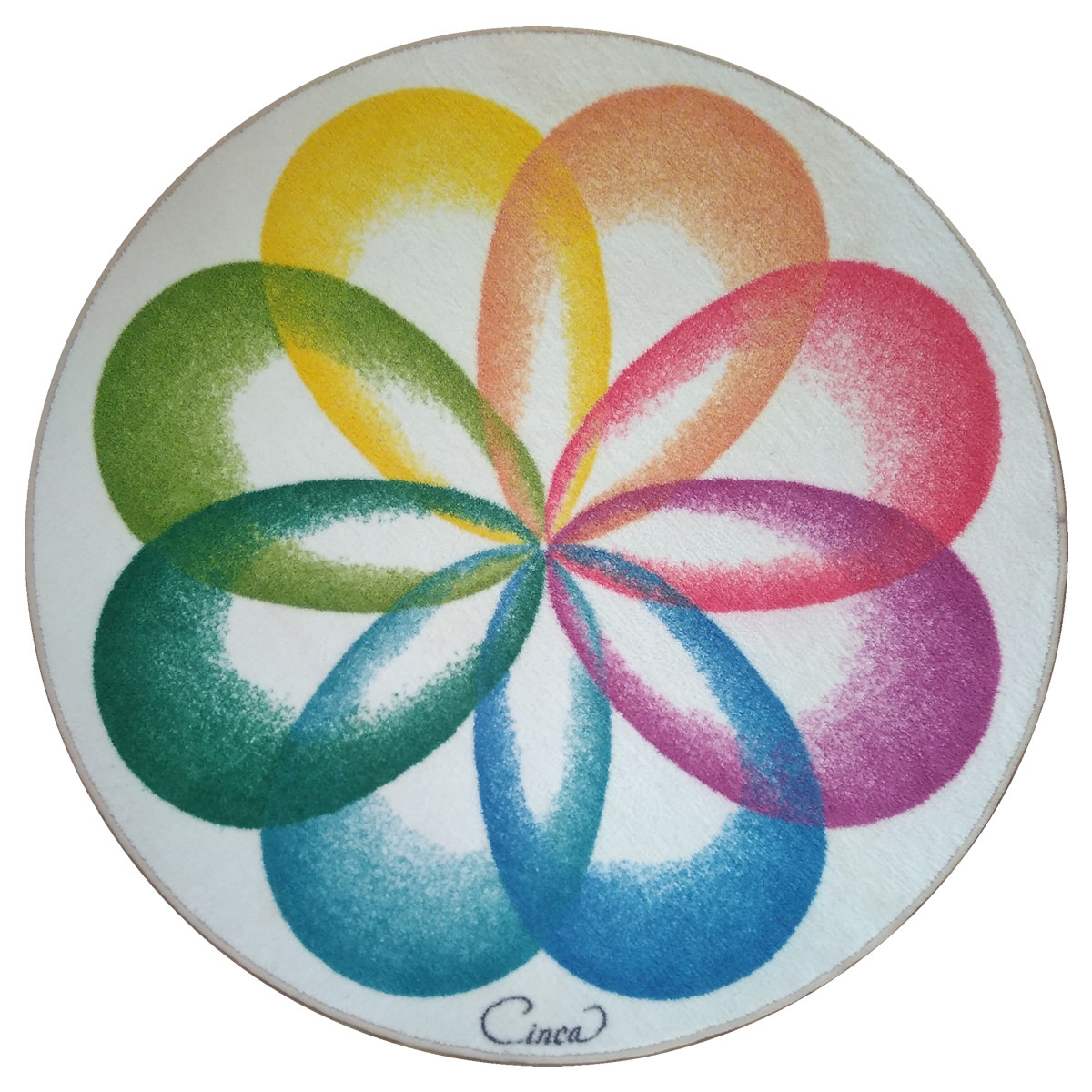 Rainbow mandala z originálnej dizajnovej kolekcie Cinca