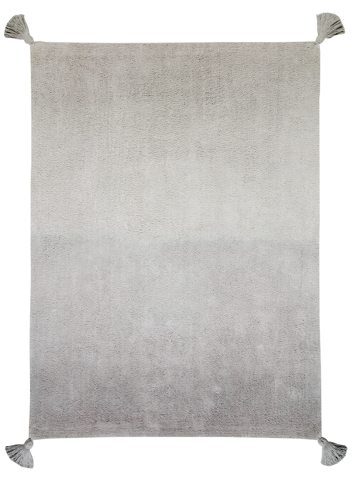 Lorena Canals, Ručne tkaný kusový koberec Ombré Dark Grey - Grey, 120x160, šedá, obývacia izba