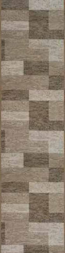 Associated Weavers, Protišmykový behúň na mieru Icona 39, šíre 120 cm, hnedá, chodba / predsieň