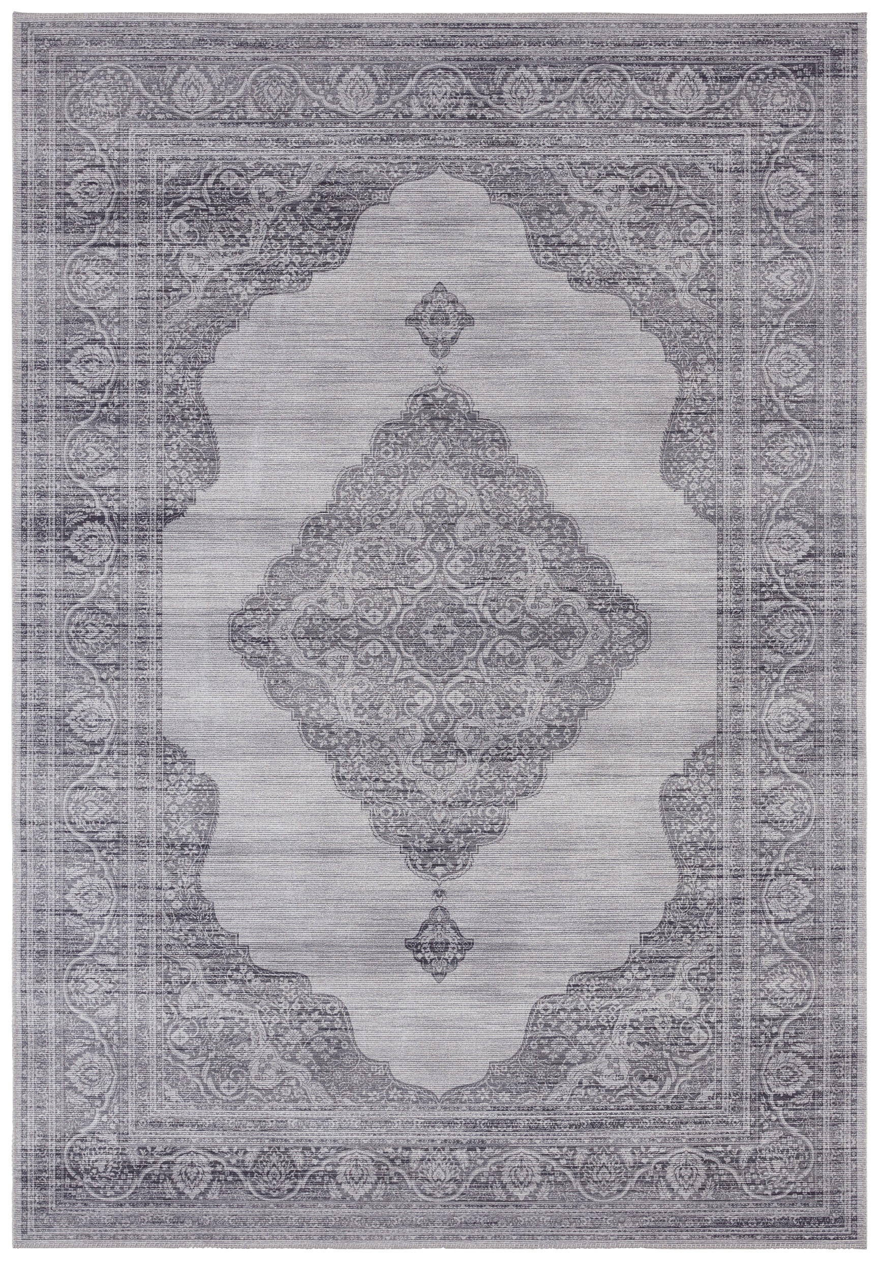Nouristan - Hanse Home koberce Kusový koberec Asmar 104021 Slate / Grey - 80x150 cm