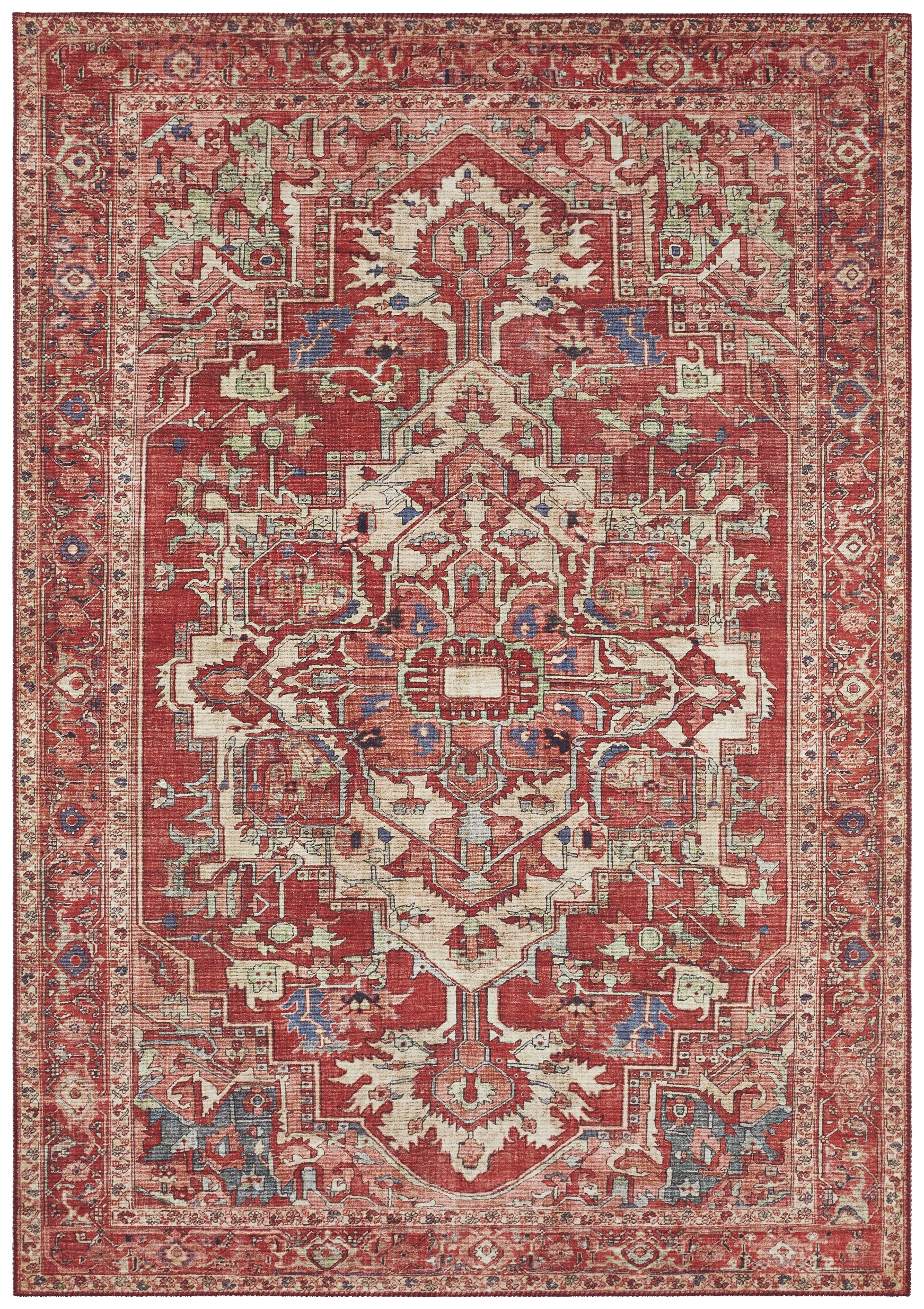 Nouristan - Hanse Home koberce Kusový koberec Asmar 104018 Orient / Red - 80x150 cm