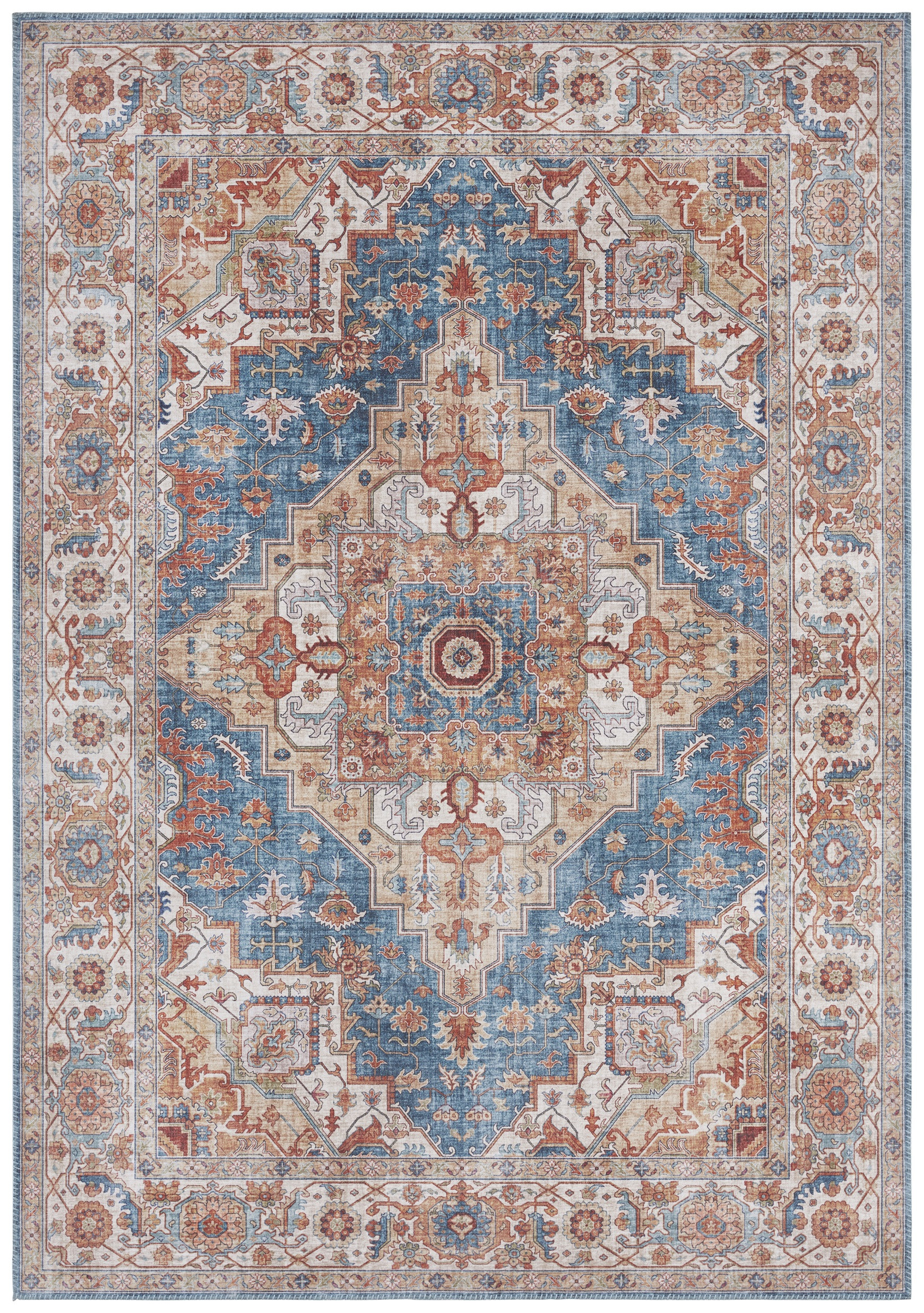 Nouristan - Hanse Home koberce Kusový koberec Asmar 104014 Jeans blue - 120x160 cm