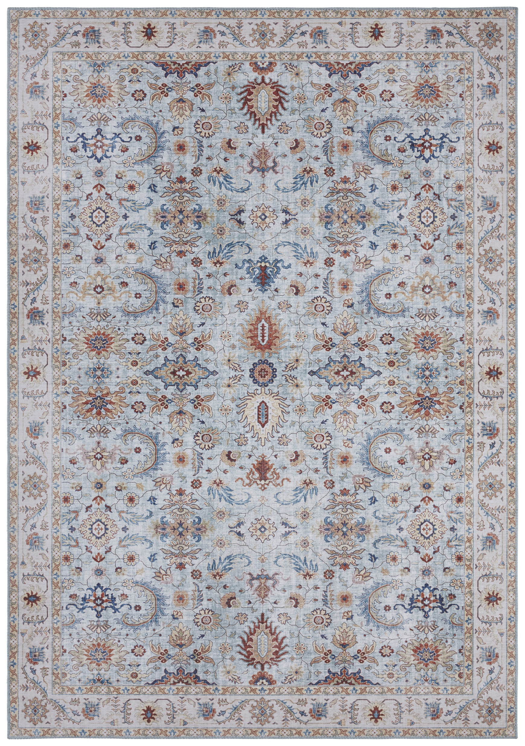 Hanse Home, Kusový koberec Asmar 104005 Heaven / Blue, 160x230, modrá, obývacia izba