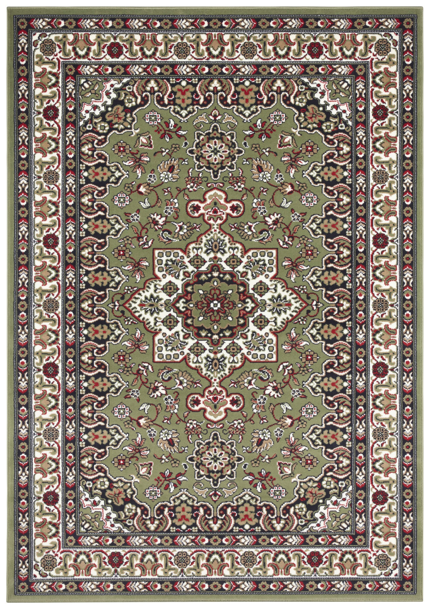 Hanse Home, Kusový koberec Mirkan 104104 Green, 80x150, zelená, chodba / predsieň