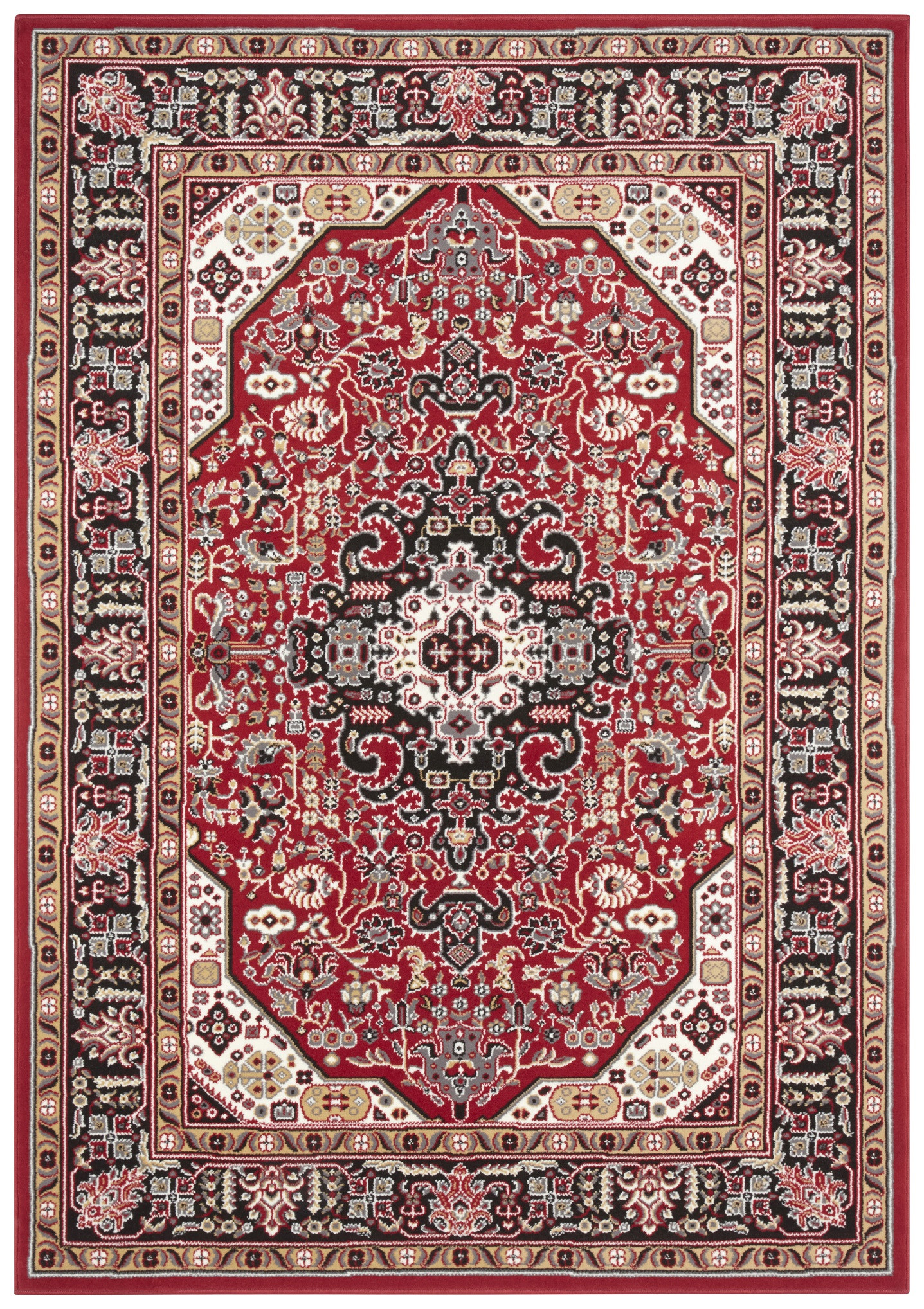 Hanse Home, Kusový koberec Mirkan 104095 Red, 80x250, červená, chodba / predsieň