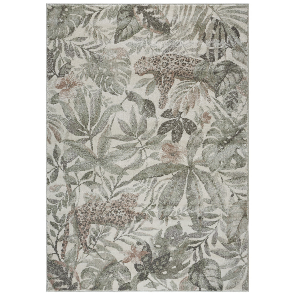 Kusový koberec Botanical 103902 Cream / Green / Copperbrown z kolekcie Elle