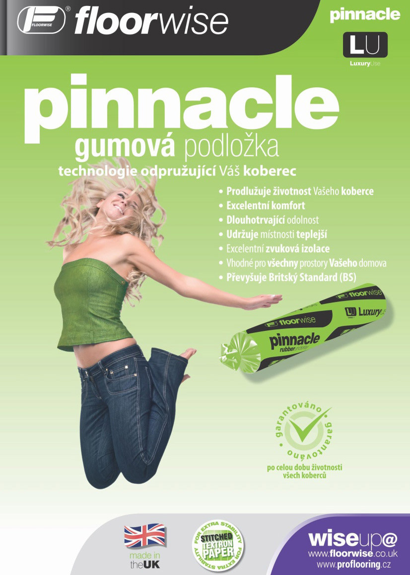 Podložka pod koberec Floorwise Pinnacle - Rozmer na mieru, šírka 133 cm cm Floorwise 