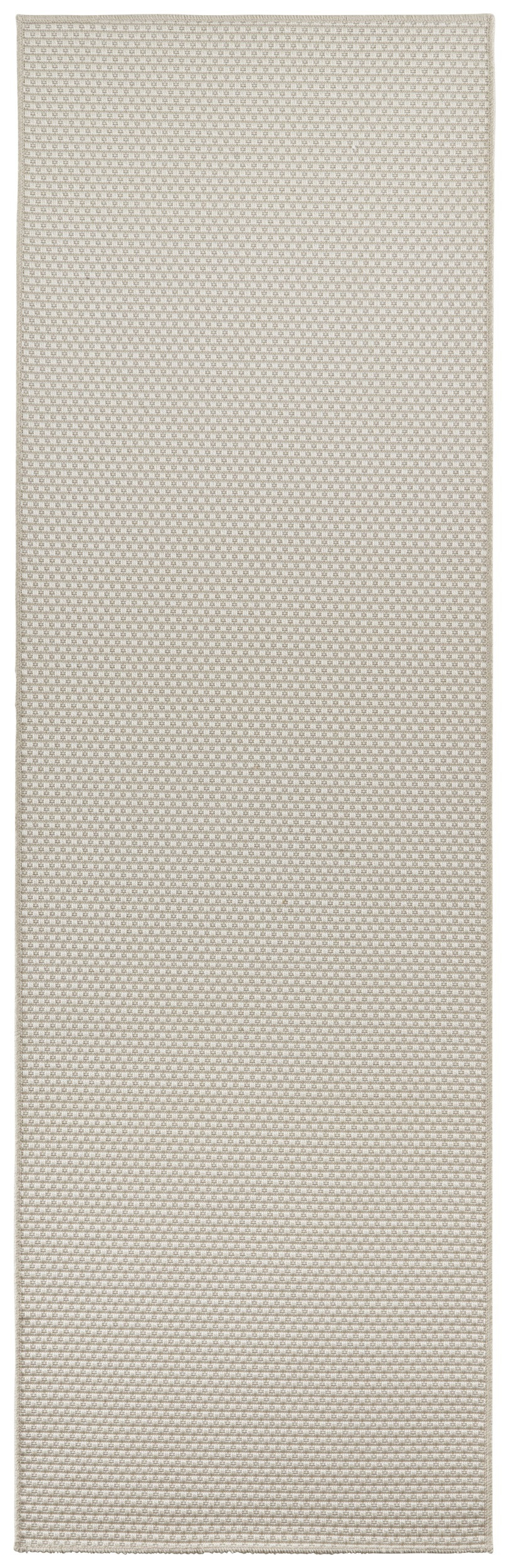 BT Carpet, Behúň Nature 104270 Ivory – na von aj na doma, 80x350, biela, chodba / predsieň