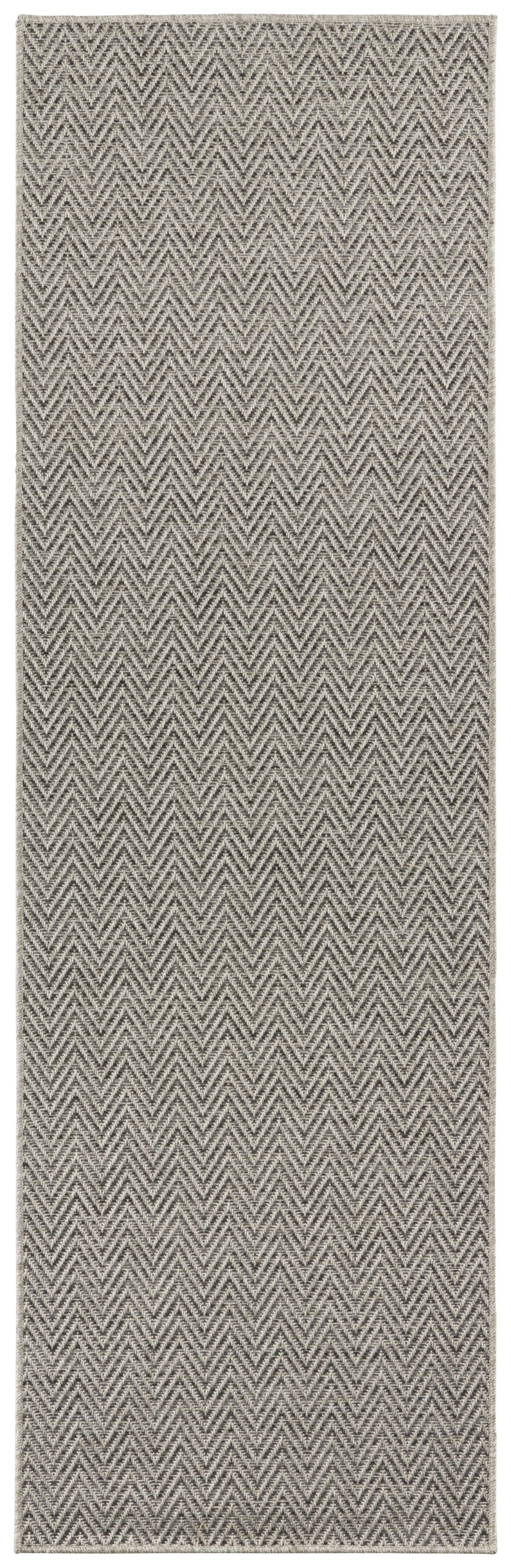Behúň Nature 104269 Grey / Anthracite – na von aj na doma - 80x450 cm BT Carpet - Hanse Home koberce 