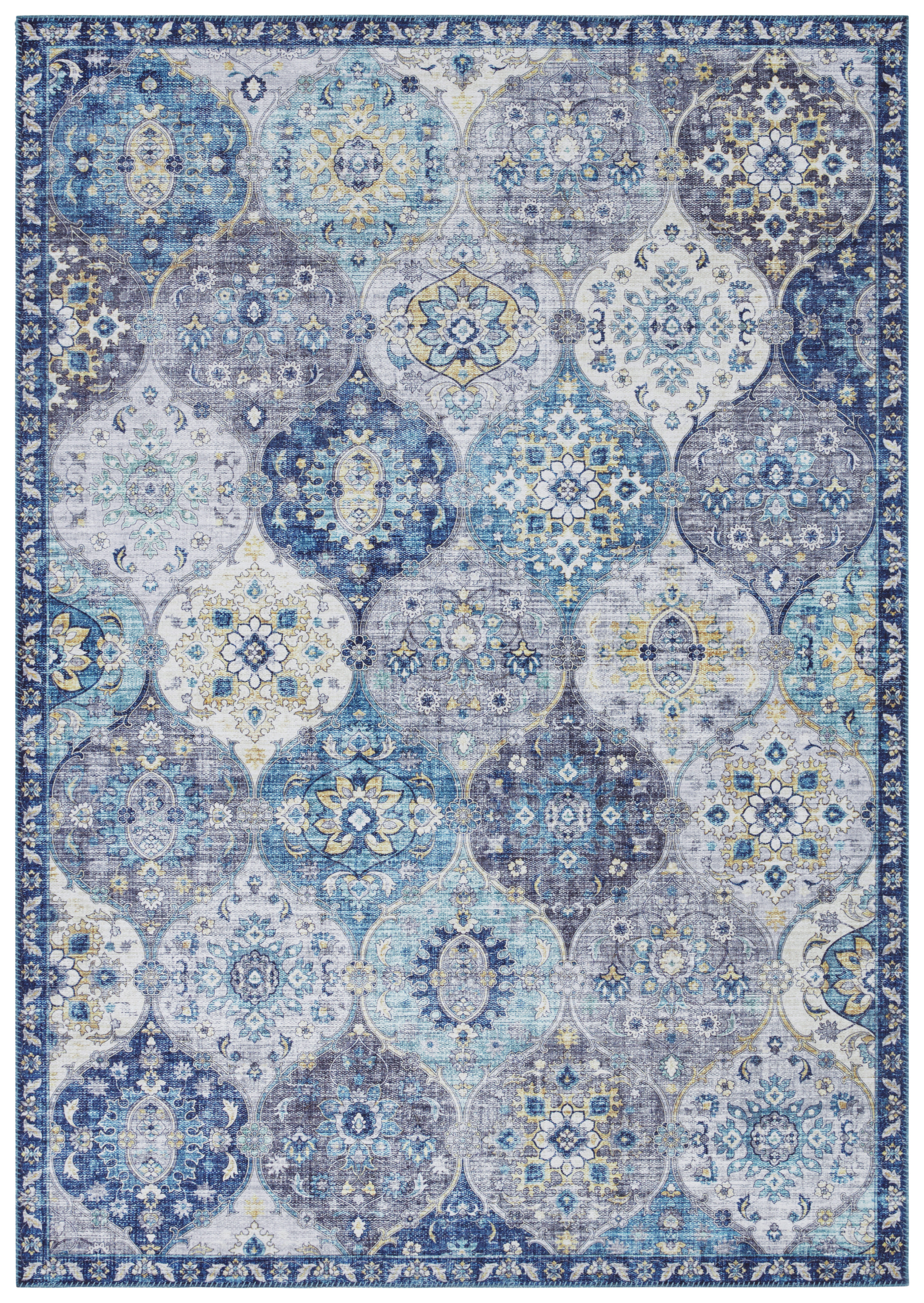 ELLE Decoration, Kusový koberec Imagination 104205 Denim / Blue z kolekcie Elle, 160x230, modrá, chodba / predsieň