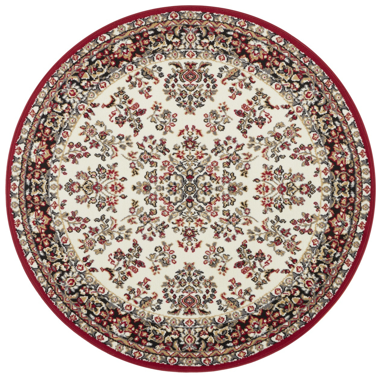 Mujkoberec Original, Kusový koberec Mujkoberec Original Oriental 104351 kruh, 140x140 (priemer) kruh, červená, chodba / predsieň