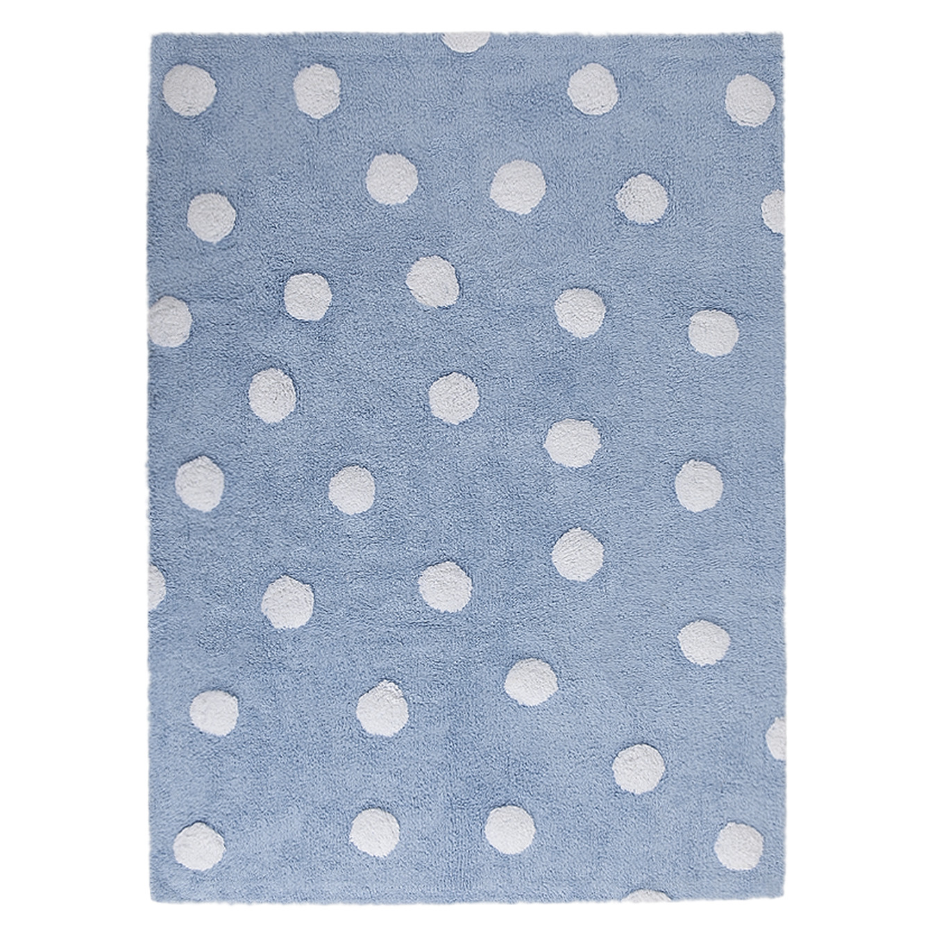 Pre zvieratá: Prateľný koberec Polka Dots Blue-White - 120x160 cm Lorena Canals koberce 
