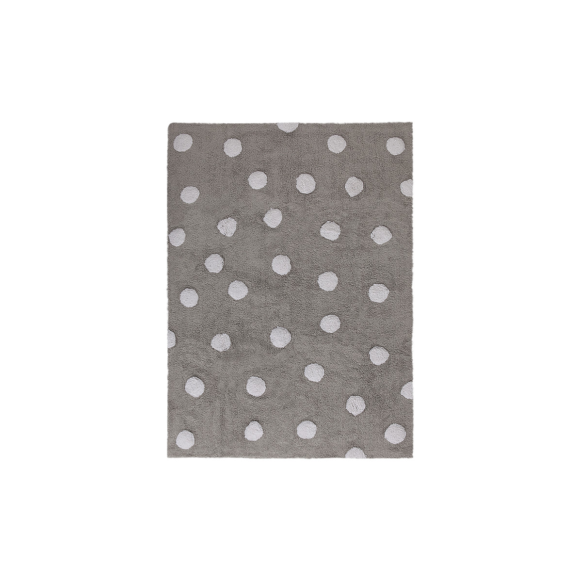 Pre zvieratá: Prateľný koberec Polka Dots Grey-White