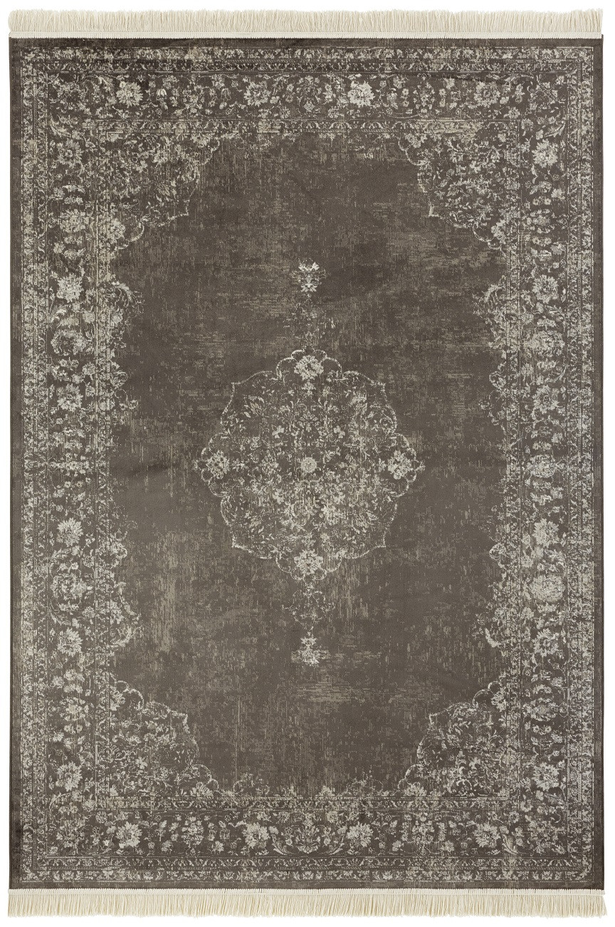 Hanse Home, Kusový koberec Naveh 104381 Anthrazit, 195x300, šedá, chodba / predsieň