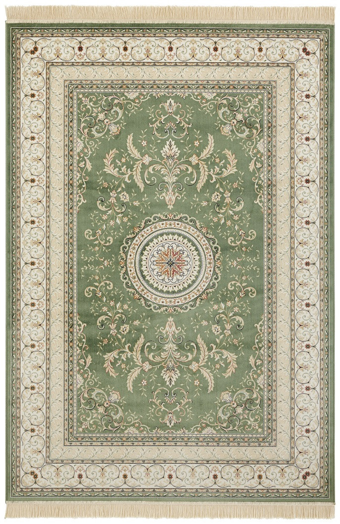 Hanse Home, Kusový koberec Naveh 104372 Green, 195x300, zelená, chodba / predsieň