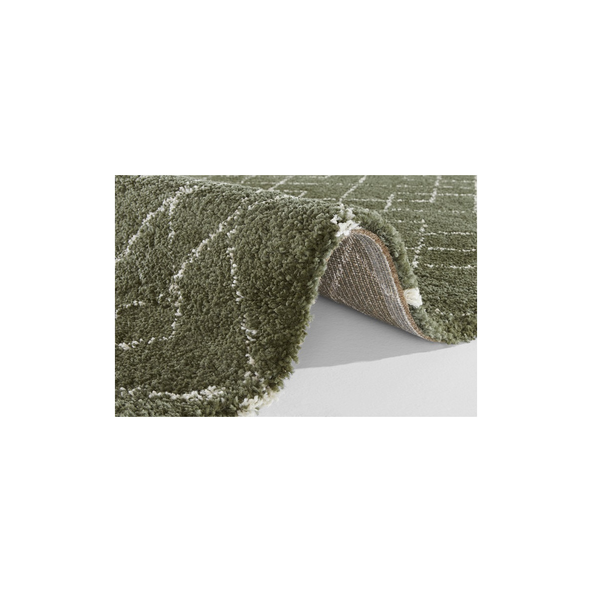 Kusový koberec Allure 104394 Olive-Green / Cream