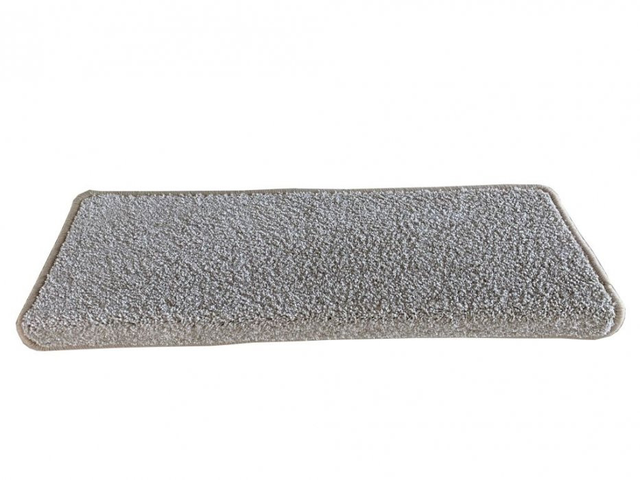 Vopi Nášľapy na schody Capri Lux cream obdĺžnik, samolepiaci - 24x65 obdĺžnik (rozmer vrátane ohybu)