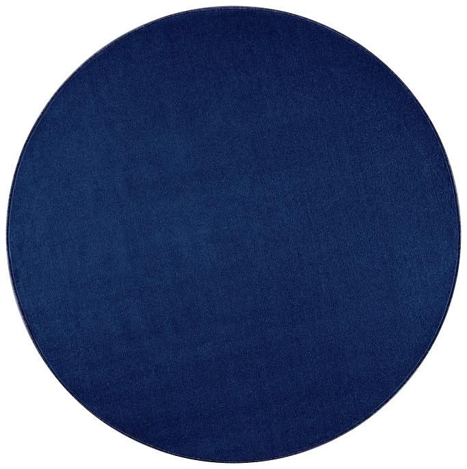 Kusový koberec Nasty 104447 darkblue - 133x133 (priemer) kruh cm Hanse Home Collection koberce 