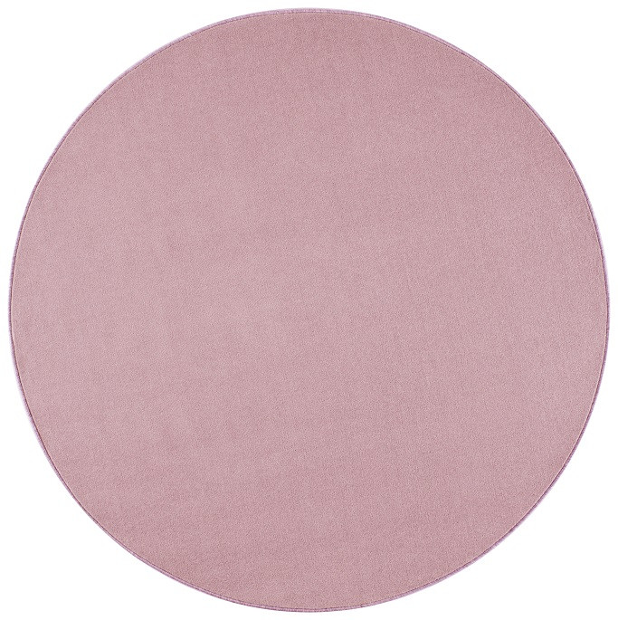 Hanse Home, Kusový koberec Nasty 104446 Light-Rose kruh, 133x133 (priemer) kruh, ružová, chodba / predsieň