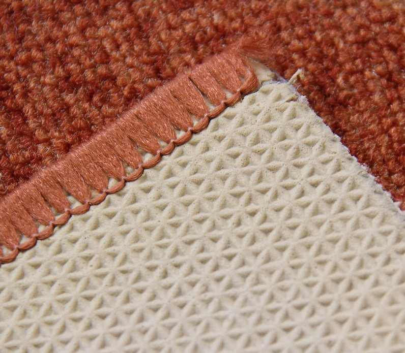Protišmykový behúň na mieru Bombay 84, šíre 80 cm, oranžová, chodba / predsieň, Associated Weavers