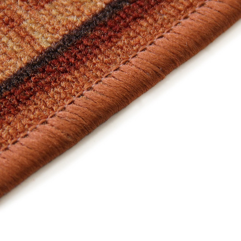 Protišmykový behúň na mieru Bombay 84, šíre 80 cm, oranžová, chodba / predsieň, Associated Weavers
