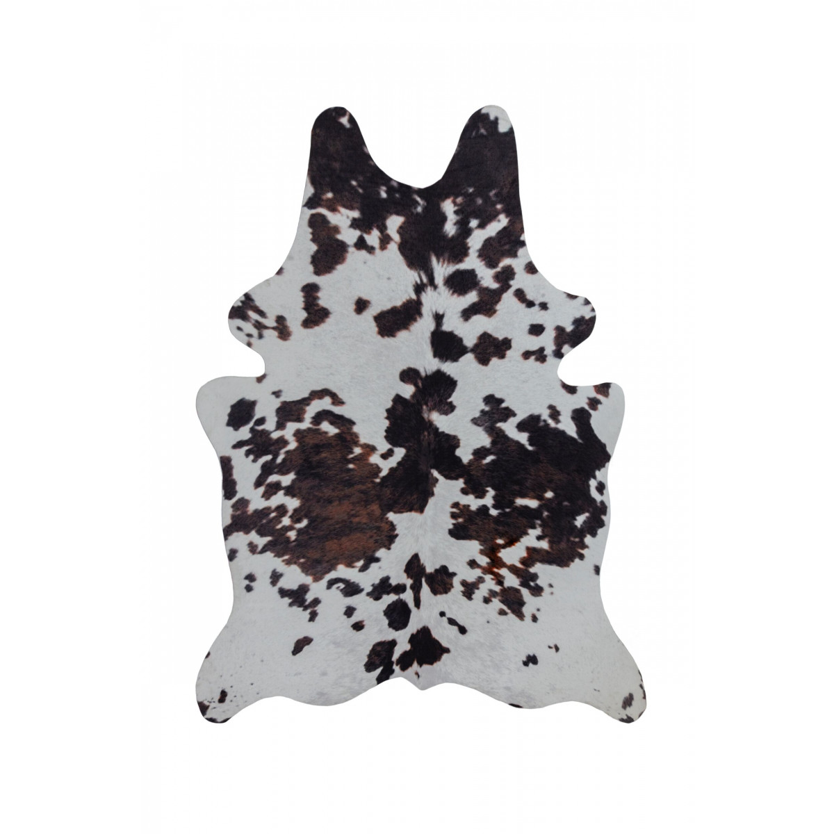 Kusový koberec Faux Animal Cow Print Black / White
