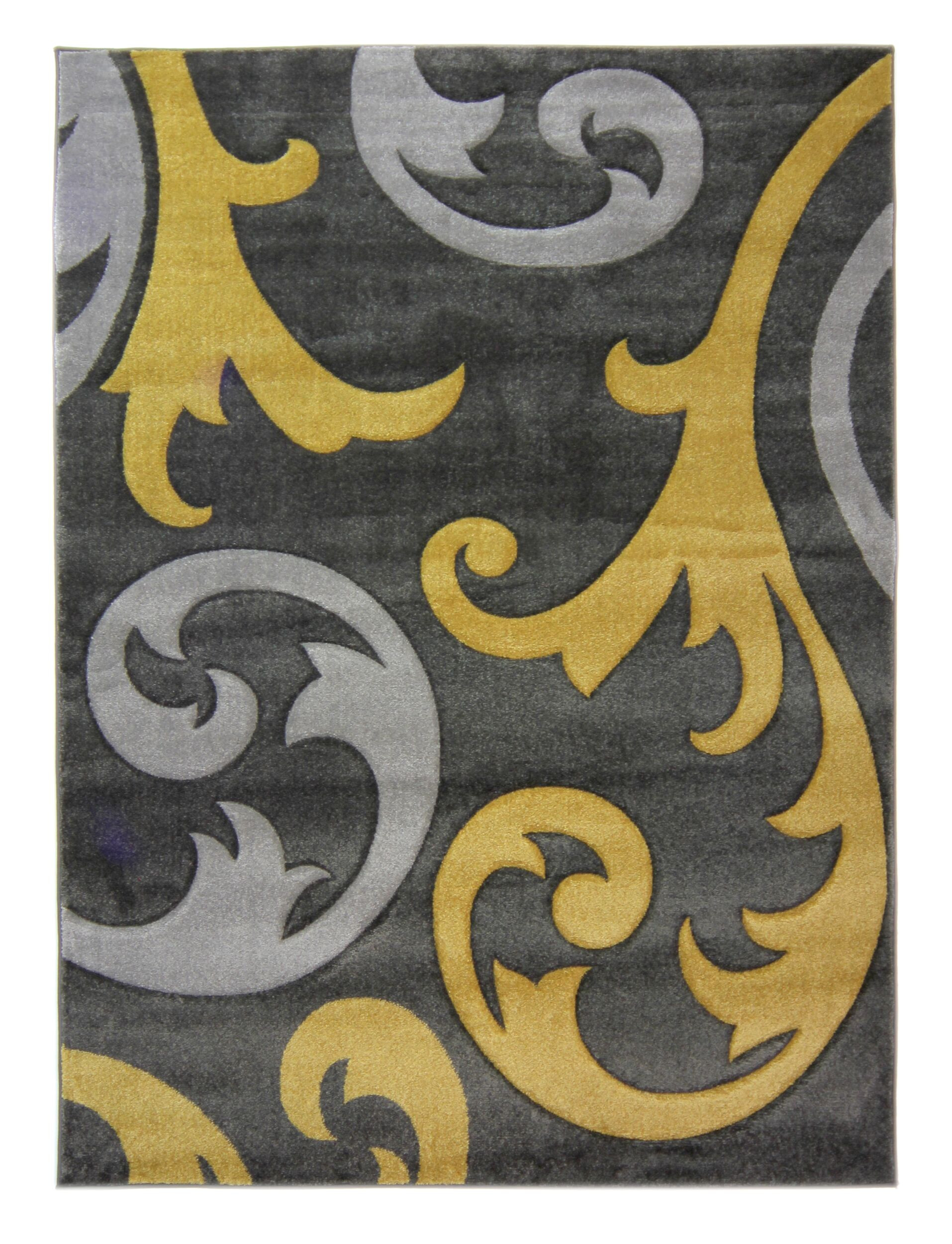 Kusový koberec Hand Carved Elude Ochre - 200x290 cm Flair Rugs koberce 