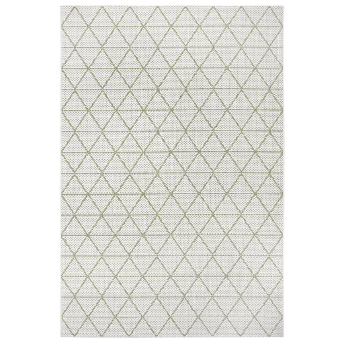 Kusový koberec Mujkoberec Original Flatweave 104835 Cream / Green – na von aj na doma