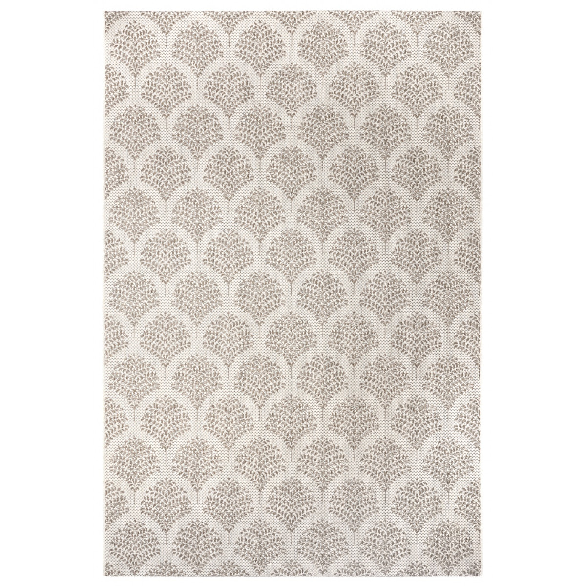 Kusový koberec Mujkoberec Original Flatweave 104863 Cream / Light-brown – na von aj na doma